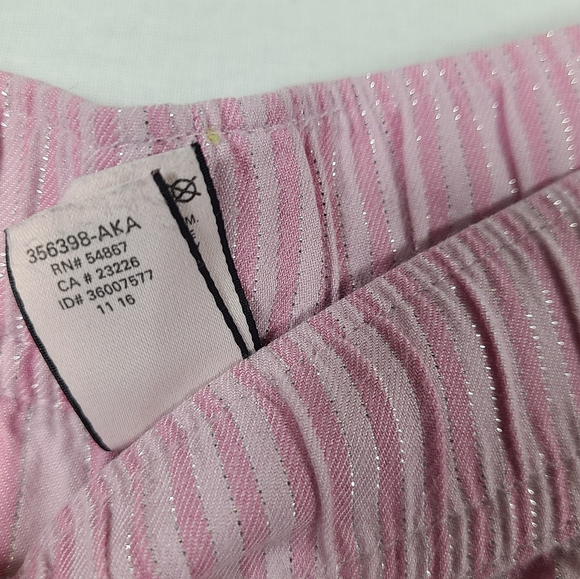 Victorias Secret Pink striped Pajama Pants Size Large Women's - Picture 7 of 8